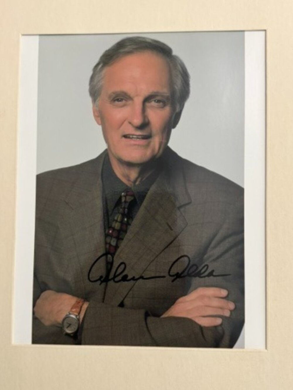 Autographed Alan Alda Photo